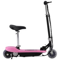 VidaXL Step elektrisch met zitje 120 w roze - thumbnail