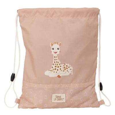 Rugtas met Koordjes Sophie la Girafe Beige 26 x 34 x 1 cm Rugtas met Koordjes Sophie la Girafe Beige 26 x 34 x 1 cm