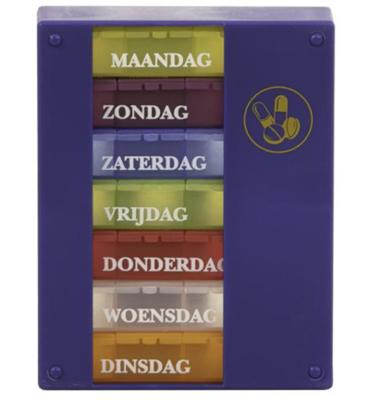 Pillenbox 1 week - 4 vaks | Able2