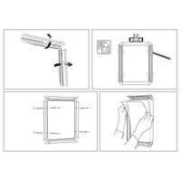 Prikbord Nobo Aluminium Polypropyleen - thumbnail