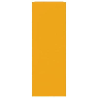 Dressoir 67x39x107 cm staal mosterdgeel Dressoir 67x39x107 cm staal mosterdgeel