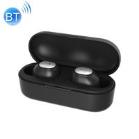 Q2 TWS Bluetooth 5.0 Binaural Stereo Wireless Sports Bluetooth Earphone (Black) - thumbnail