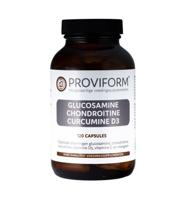 Proviform Glucosamine chondroitine curcuma D3 120 Capsules - thumbnail