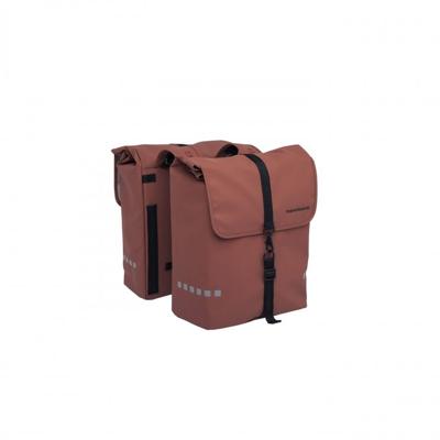 New Odense dubbele fietstas - sterk, ruim, reflecterend - rust