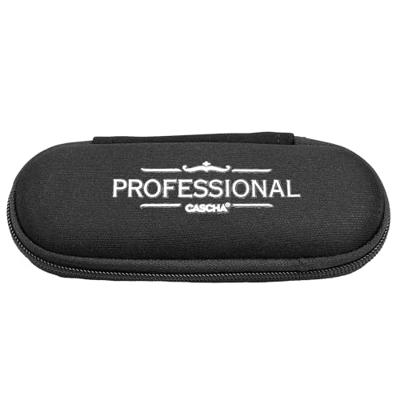 Cascha HH 1610 Professional Blues Harmonica Set (DE/EN/FR/ES) met lesboek