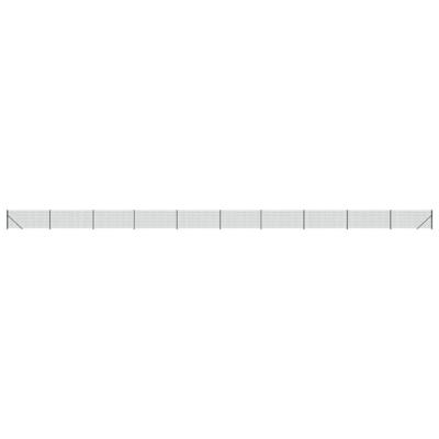 VidaXL Draadgaashek met flens 1,1x25 m groen