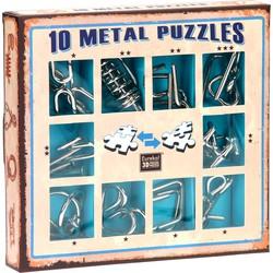 Eureka Breinpuzzelset blauw, 10st.