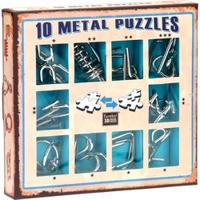 Eureka Breinpuzzelset blauw, 10st. - thumbnail