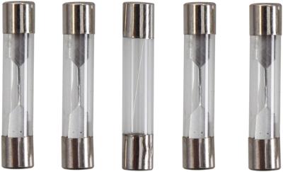 HERTH+BUSS Assortiment glazen zekeringen glass fuse set 5 pcs. 5-30 a