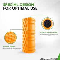 Tunturi Grid foam roller l 33 cm l Ø 13 cm l oranje - thumbnail