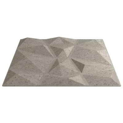 VidaXL 48 st wandpanelen diamant 12 m² 50x50 cm xps betongrijs