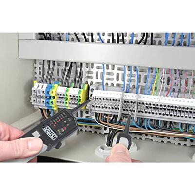 VOLTCRAFT VC-55 LCD Tweepolige spanningstester CAT III 1000 V, CAT IV 600 V Akoestisch, LCD, LED