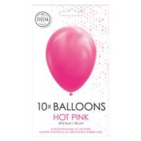 Globos Ballonnen hard roze 30cm, 10st. - thumbnail