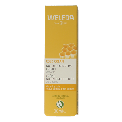 Weleda Coldcream gezichtscreme 30 Milliliter Weleda Coldcream gezichtscreme 30 Milliliter