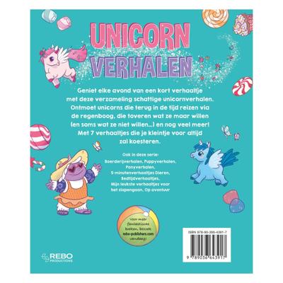 Rebo Publishers 5-minuten verhaaltjes - unicorn verhalen