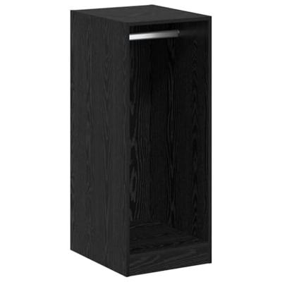 VidaXL Kledingkast met plank met opslag zwart eiken 41 x 48 x 102 cm