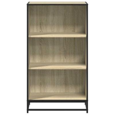 Boekenkast 60x35x107,5 cm bewerkt hout sonoma eikenkleurig