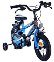 Volare sportivo kinderfiets - jongens - 12 inch - blauw zwart - twee handremmen - thumbnail