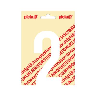 Plakcijfer Nobel 120mm wit 2 Pickup - Pickup Plakcijfer Nobel 120mm wit 2 Pickup - Pickup