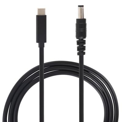 USB-C/type-C naar 5 5 x 2.1 mm laptop voeding oplaadkabel kabel lengte: ongeveer 1.5 m