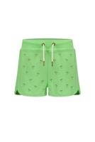 Like Flo Meisjes sweat short - Groen - thumbnail
