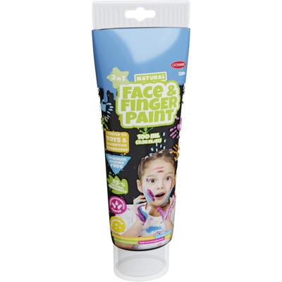 Boti Natural face & fingerpaint tube - zwart, 100ml Boti Natural face & fingerpaint tube - zwart, 100ml