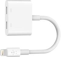 Belkin Rockstar Lightning-Audio- und Ladeadapter (iPhone Lightning-Audio-Adapter/Ladeadapter für iPhone 13, 13 Pro, 13 Pro Max, 13 mini, 12, 12 Pro/Pro Max, 12 mini etc.) - thumbnail
