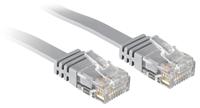 LINDY 47490 RJ45 Netwerkkabel, patchkabel CAT 6 U/UTP 0.30 m Grijs 1 stuk(s) - thumbnail