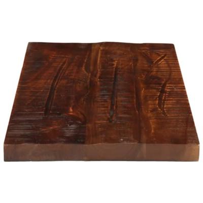 Tafelblad rechthoekig 50x40x2,5 cm massief gerecycled hout