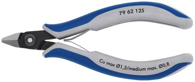 Knipex 79 62 125 Elektronica en fijnmechanica Zijkniptang Zonder facet 125 mm