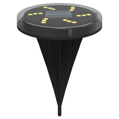 VidaXL Grondlampen 4 st solar met grondpennen warmwit VidaXL Grondlampen 4 st solar met grondpennen warmwit