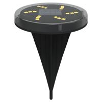 VidaXL Grondlampen 4 st solar met grondpennen warmwit - thumbnail