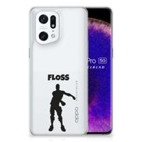 OPPO Find X5 Pro Telefoonhoesje met Naam Floss - thumbnail