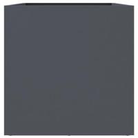 VidaXL Plantenbak 62x30x29 cm staal antracietkleurig - thumbnail