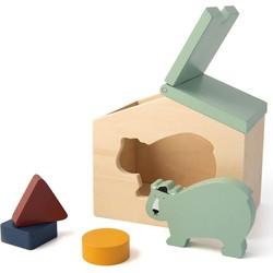 Trixie houten huis met blokken mr. bear