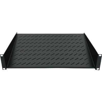 Intellinet 712491 19 inch 1 HE Vast inbouw Geschikt voor kastdiepte: vanaf 450 mm Zwart