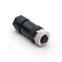 Amphenol M12A-05BFFB-SL7001 M SERIES 5 polig connector female M12 A-coding SCREW FE - thumbnail