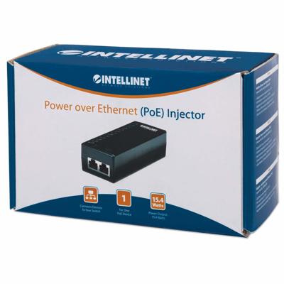 Intellinet 524179 PoE-injector 100 MBit/s IEEE 802.3af (12.95 W) Intellinet 524179 PoE-injector 100 MBit/s IEEE 802.3af (12.95 W)