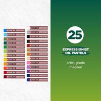 Sakura cray-pas expressionist set 25 oliepastels - thumbnail