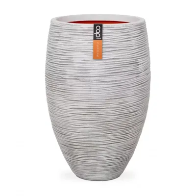 Capi Vaas Elegant Deluxe Rib Ivoor Ø56cm