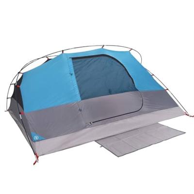 Koepeltent 4-persoons waterdicht blauw