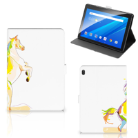 Lenovo Tab E10 Hippe Tablet Hoes Horse Color - thumbnail