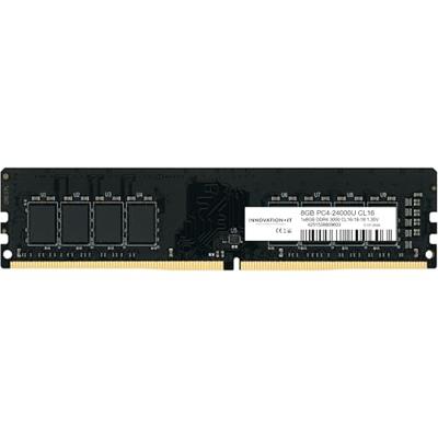 Innovation IT 3000 8GB CL 16 1,35V Werkgeheugen voor desktop DDR4 8 GB 1 x 8 GB 3000 MHz 288-pins DIMM Inno8G3000s Innovation IT 3000 8GB CL 16 1,35V Werkgeheugen voor desktop DDR4 8 GB 1 x 8 GB 3000 MHz 288-pins DIMM Inno8G3000s