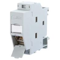 Metz Connect 1309107003-E Netwerkdoos DIN-rails CAT 6A Grijs-wit (RAL 7035)