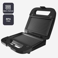 Tosti apparaat Black & Decker BXSA754E 750 W Zwart - thumbnail