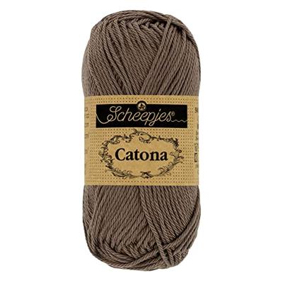 Scheepjes Catona - 10g - 507 Chocolate - Haakgaren / Breigaren