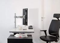 Neomounts NM-D135SILVER monitorarm - thumbnail