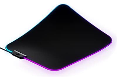 Gaming mat SteelSeries QcK Prism Cloth RGB Zwart Gaming Gaming mat SteelSeries QcK Prism Cloth RGB Zwart Gaming