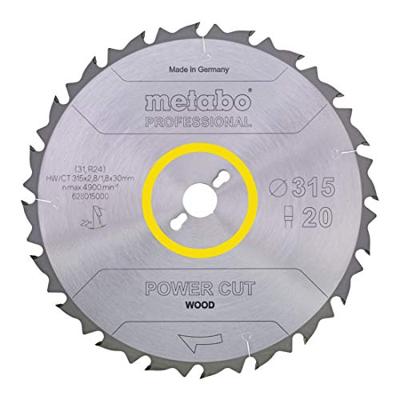 Metabo Accessoires Cirkelzaagblad HW/CT Ø 250x30, 24 WZ - 628013000