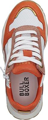 Bullboxer Sneakers AEX001E5C_SLOR Wit/ Oranje-31 maat 31